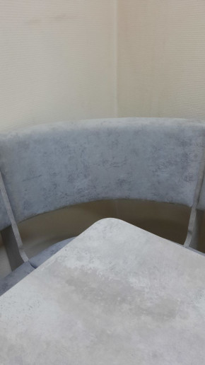 Кухонный уголок Миссия V велюр (цемент) в Верхоянске - verhoyansk.mebelnovo.ru | фото