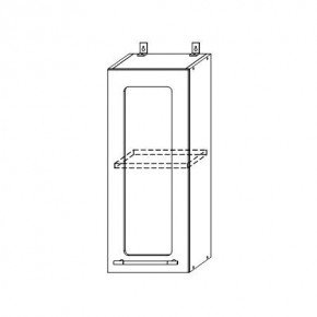 Монако ВПС 300 шкаф верхний стекло в Верхоянске - verhoyansk.mebelnovo.ru | фото