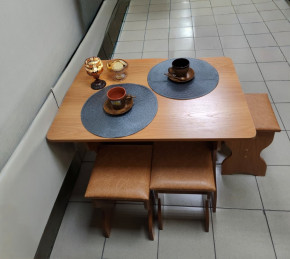 Обеденная зона Миссия (бук) в Верхоянске - verhoyansk.mebelnovo.ru | фото