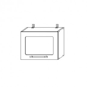 Опера ВПГС 500 шкаф верхний горизонтальный со стеклом в Верхоянске - verhoyansk.mebelnovo.ru | фото