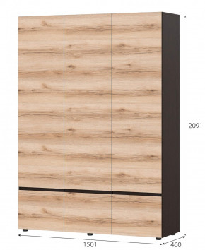 Шкаф 3-х Берген в Верхоянске - verhoyansk.mebelnovo.ru | фото